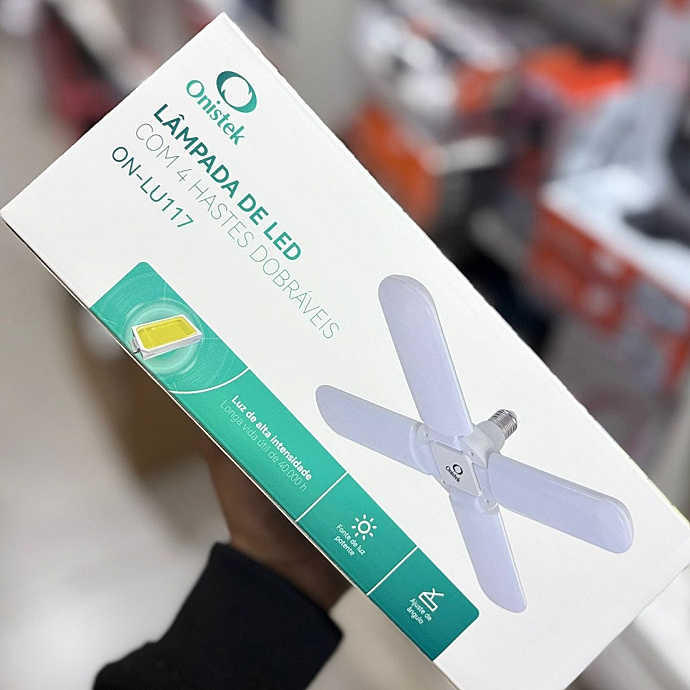 Lâmpada de LED com Hastes Dobráveis Onistek ON-LU117