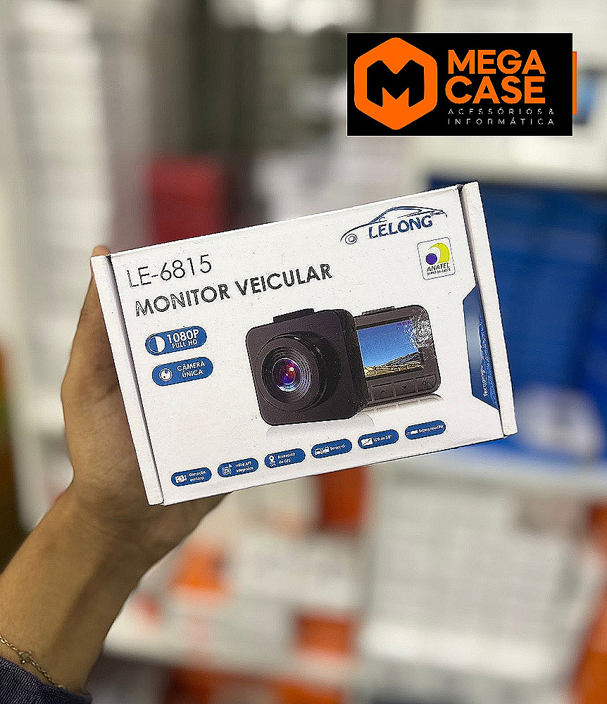 Camera com Monitor Veicular Lelong LE-6815