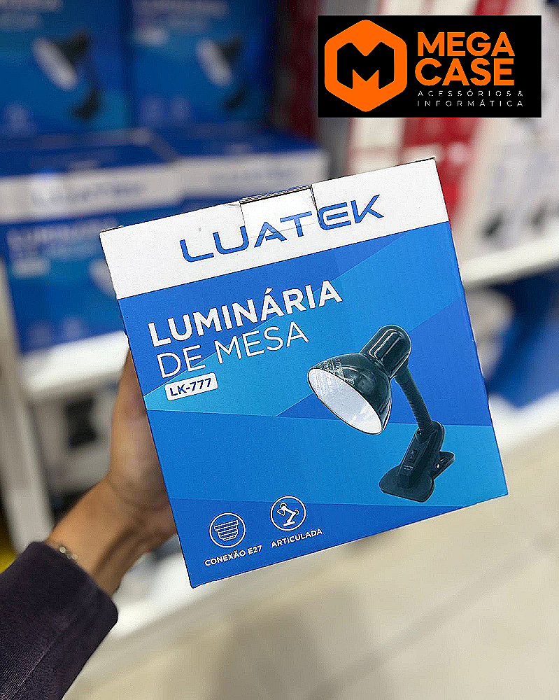 Luminária de Mesa Luatek LK-777