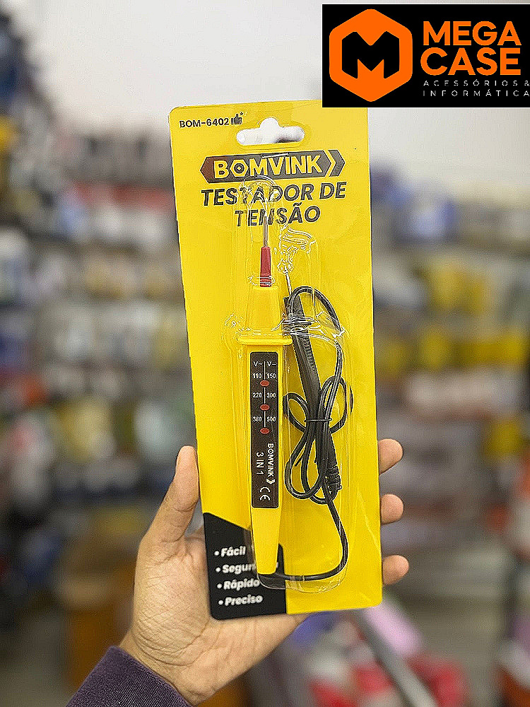 Testador de Tensão Bomvink BOM-6402