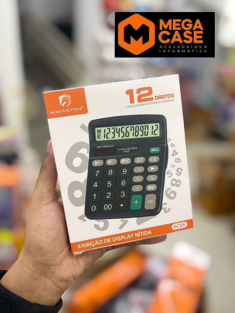 Calculadora Eletrônica Comercial H'maston PC05