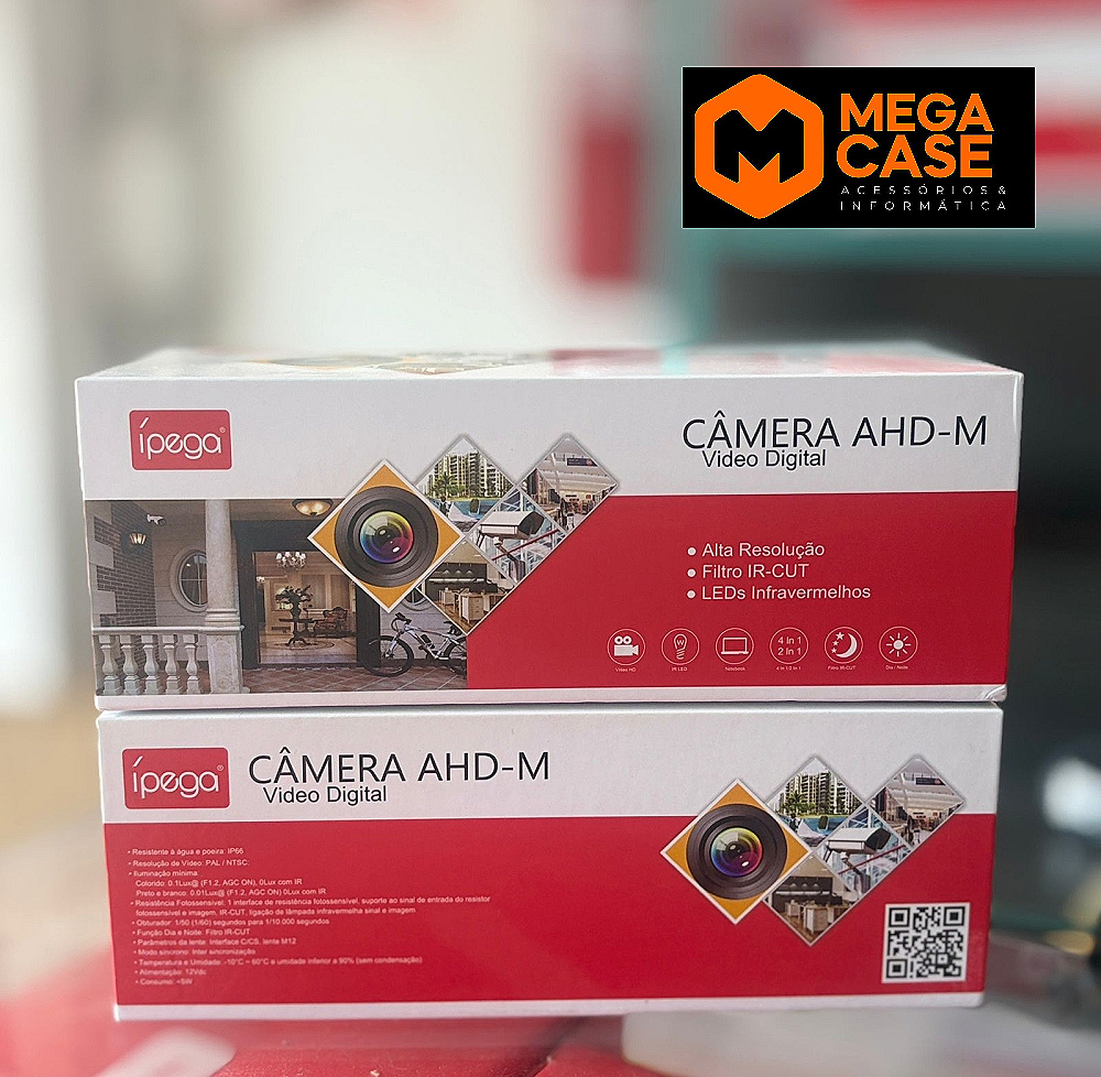 Câmera IP WIFI AHD-M Ipega