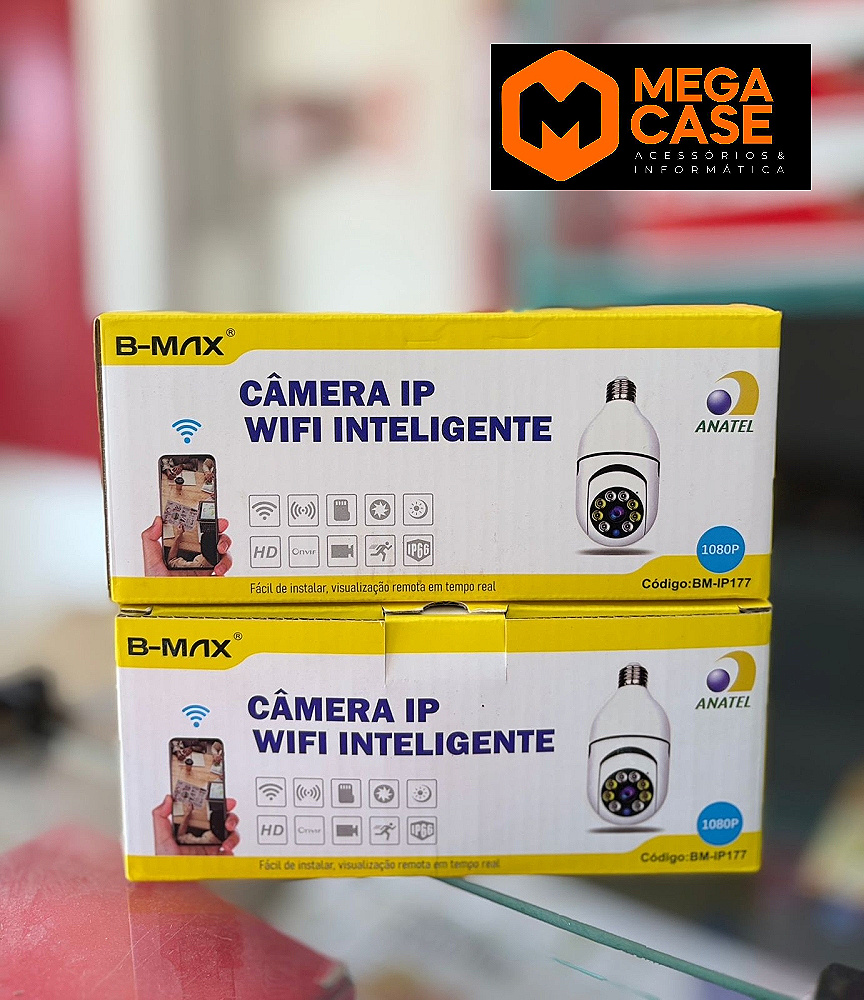 Câmera IP WiFi Inteligente B-Max BM-IP177