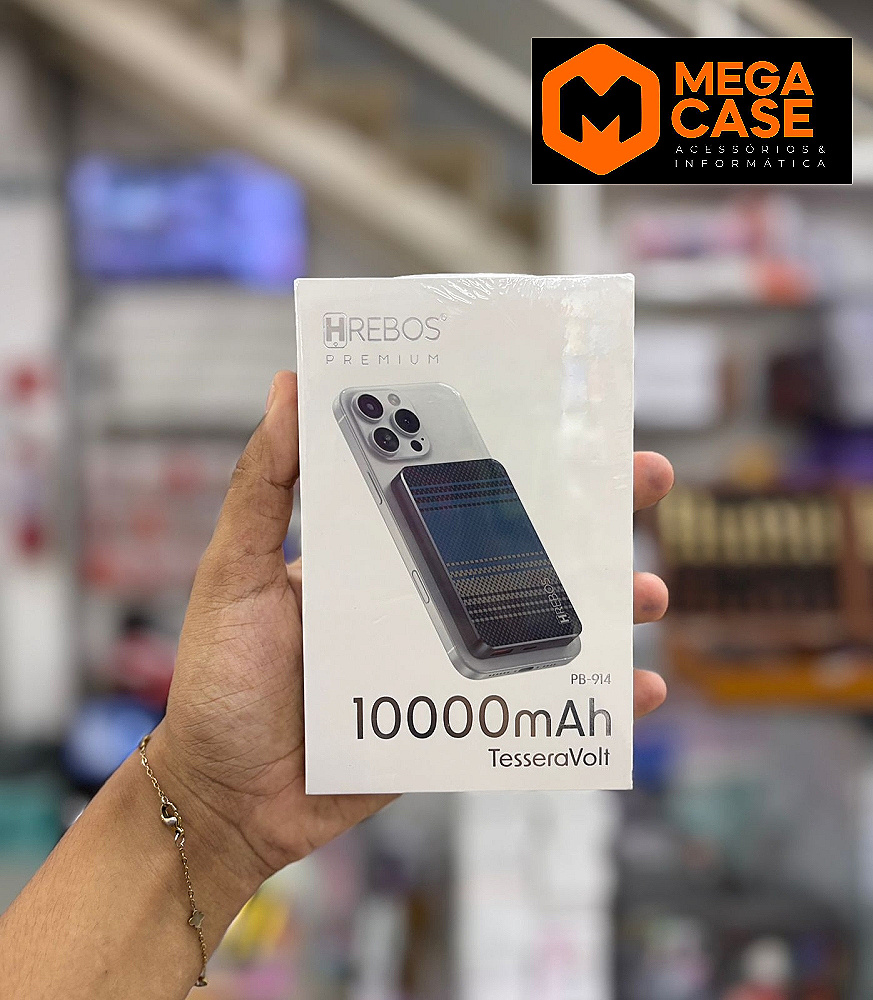 Bateria portatil Power Bank TesseraVolt 10000mAh Hrebos PB-914
