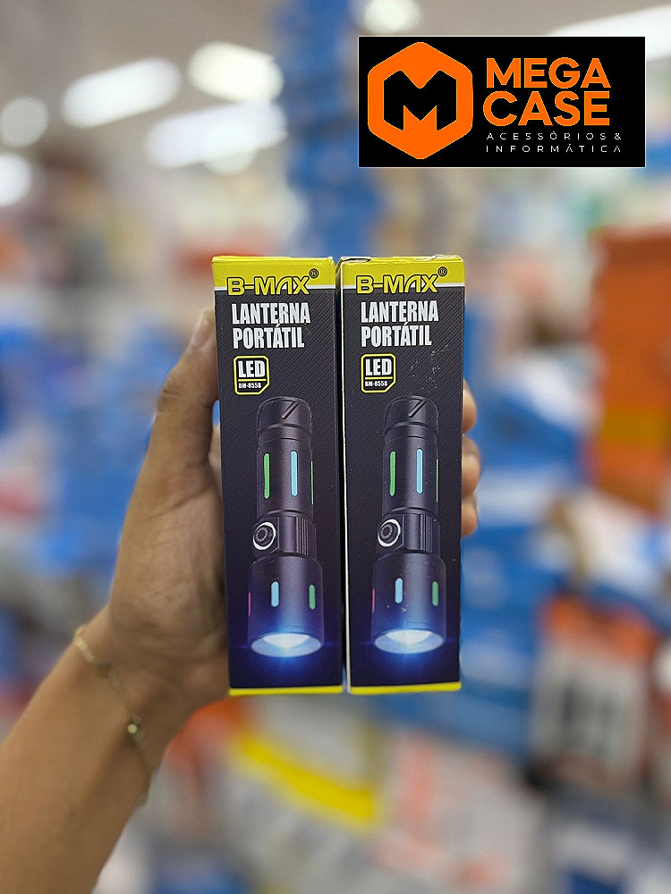 Lanterna Portátil LED B-Max BM-8558
