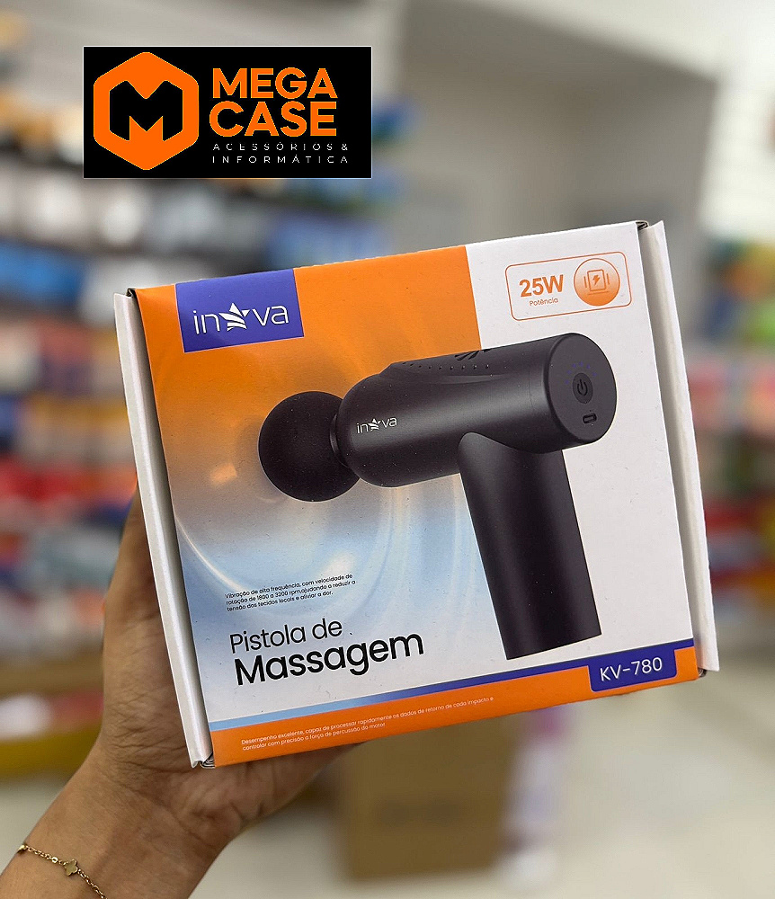 Pistola de Massagem 25W Inova KV-780