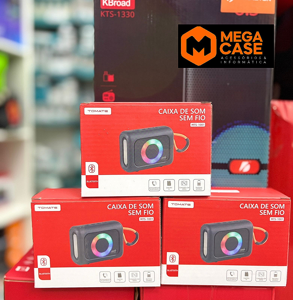 Caixa de Som Bluetooth Tomate MTS-1001