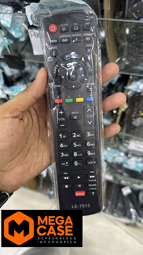 Controle Remoto Universal PANASONIC LE-7513