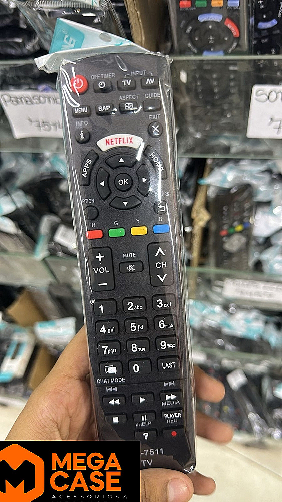 Controle Remoto Universal PANASONIC LE-7511