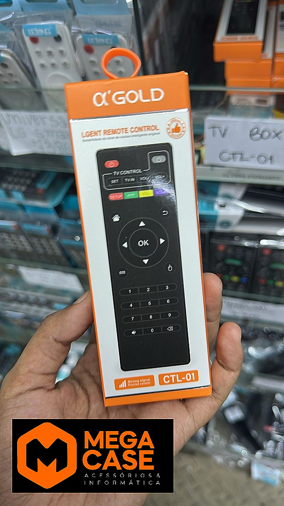 Controle Remoto Universal TV BOX Gold CTL-01