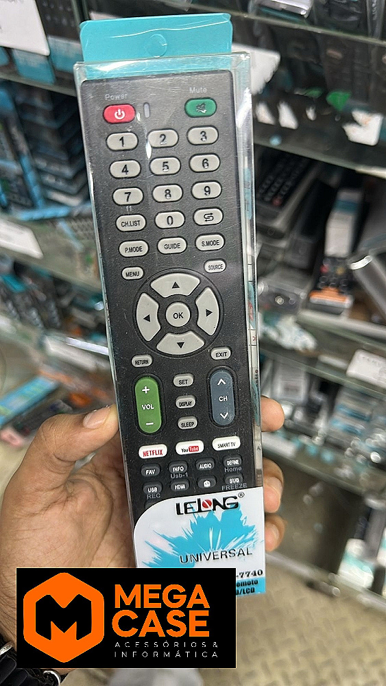 Controle Remoto Universal Leong LE-7740