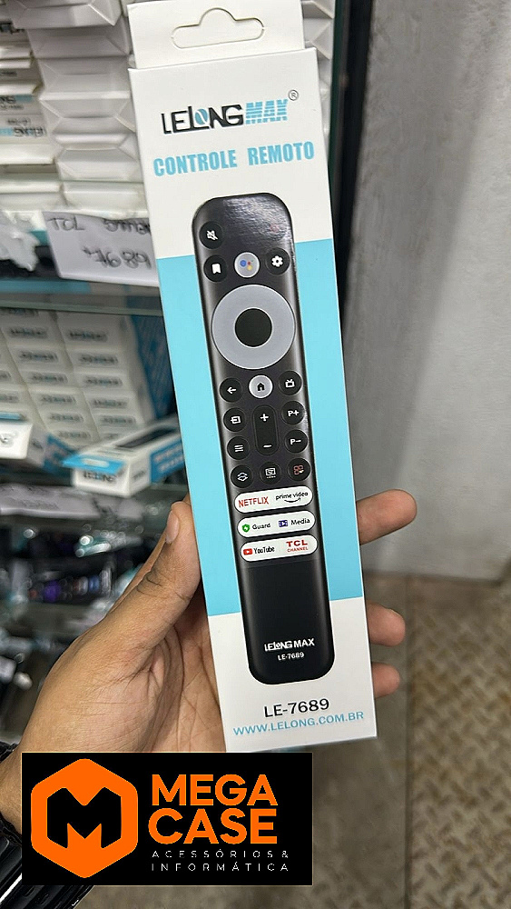 Controle Remoto Universal TCL Lelong Max LE-7689