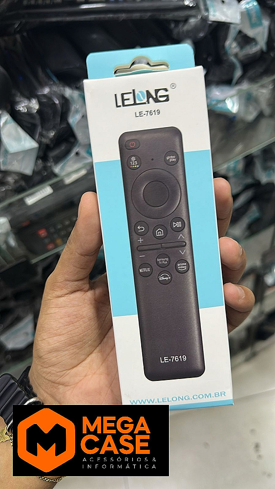 Controle Remoto Universal SAMSUNG SMART Lelong LE-7619