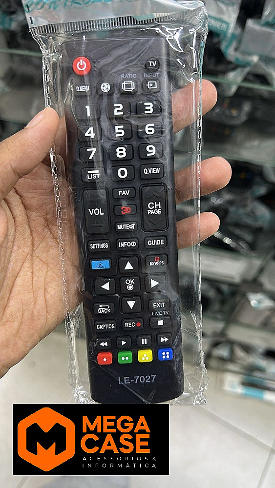 Controle Remoto Universal LG SMART LE-7027