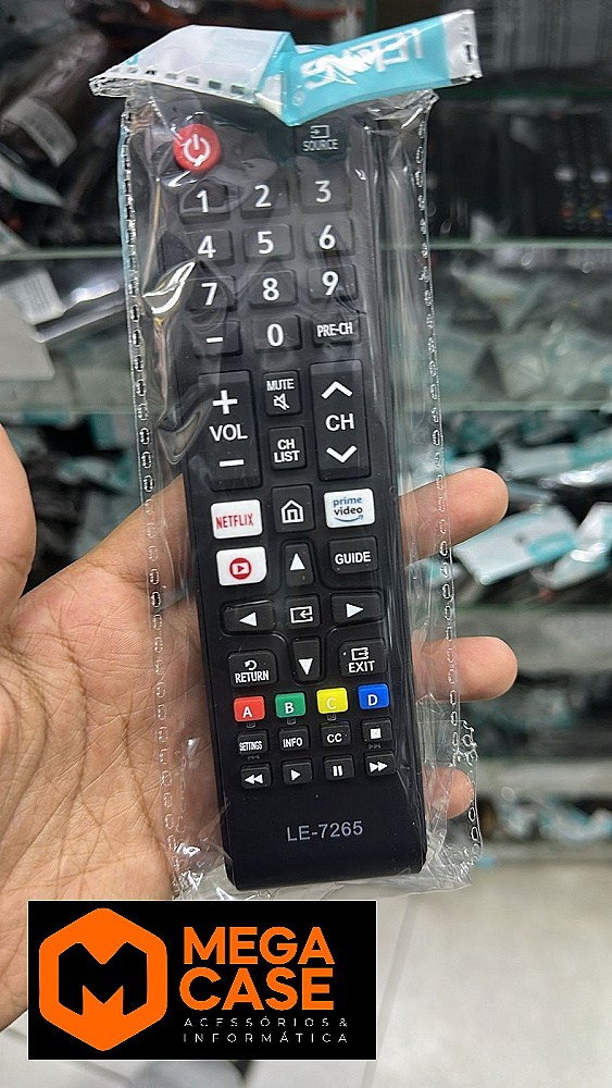 Controle Remoto Universal SAMSUNG SMART LE-7265