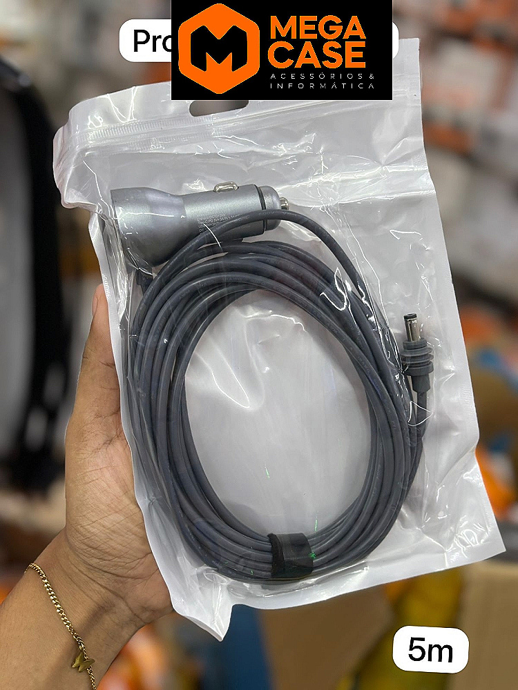 Carregador starlink Veicular 5 Metros