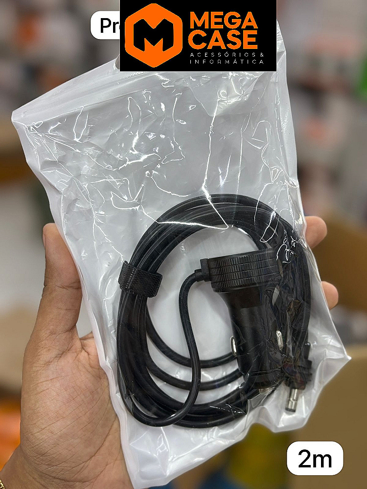 Carregador starlink Veicular 2 Metros