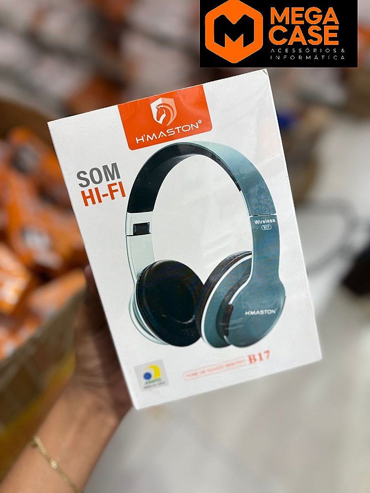 Fone Bluetooth Hi-Fi H'maston B17