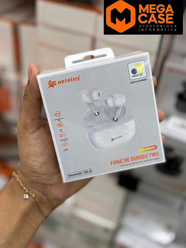 Fone Bluetooth TWS Peining PEI-P9002
