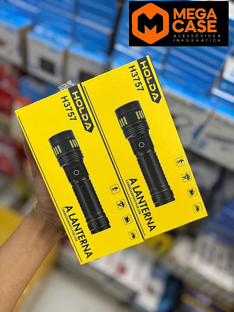 Lanterna Recarregável USB HOLDA H3757