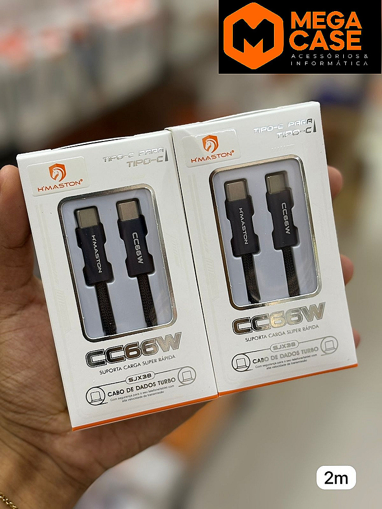 Cabo de Celular Tipo-C x IPhone Turbo H'maston SJX38
