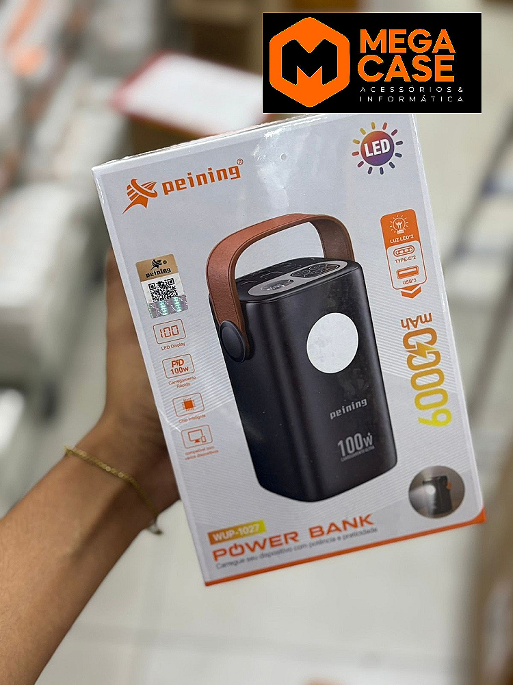 Bateria Portatil Power Bank 100W peining WUP-1027
