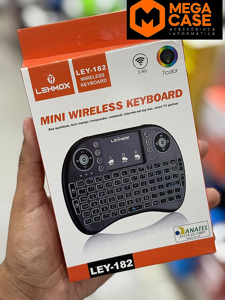 Mini Teclado Wireless Lehmox LEY-182