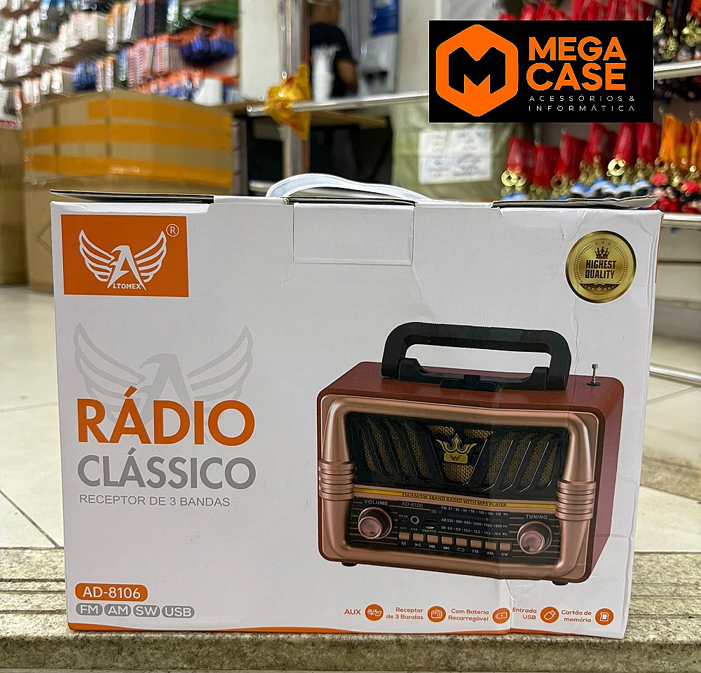 Rádio Clássico Altomex AD-8106