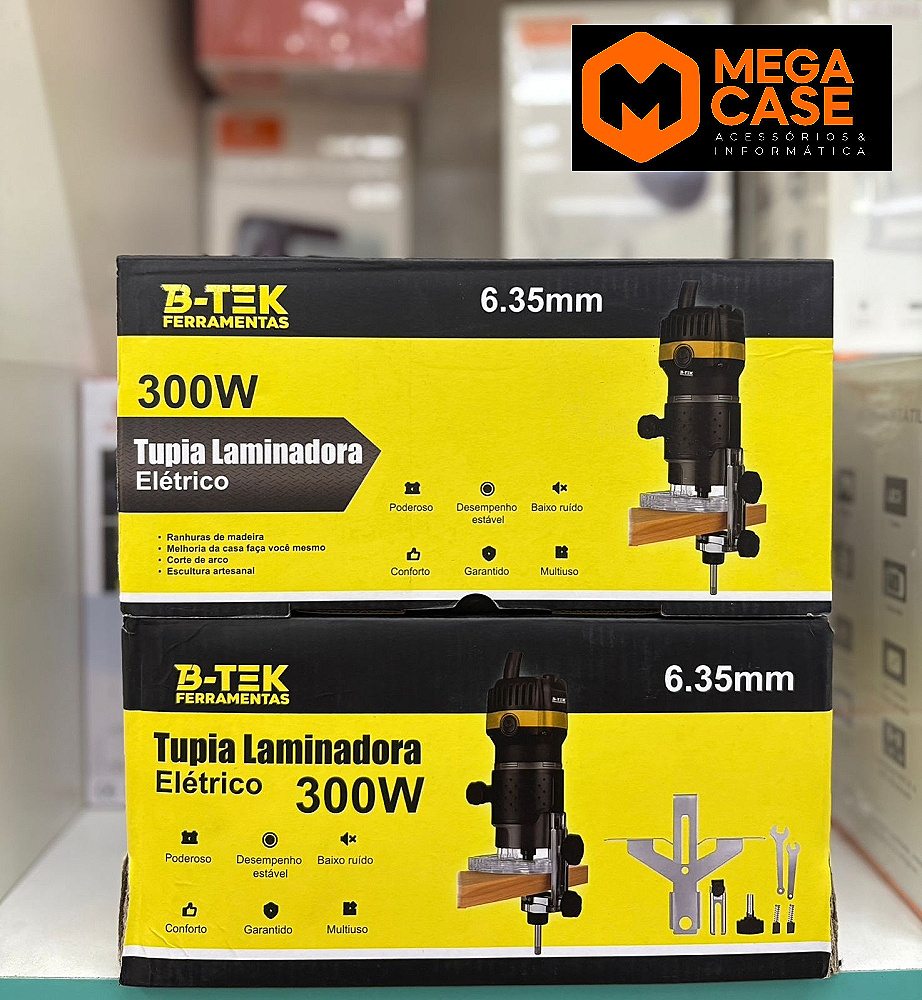 Tupia Laminadora Elétrica 300W B-TEK