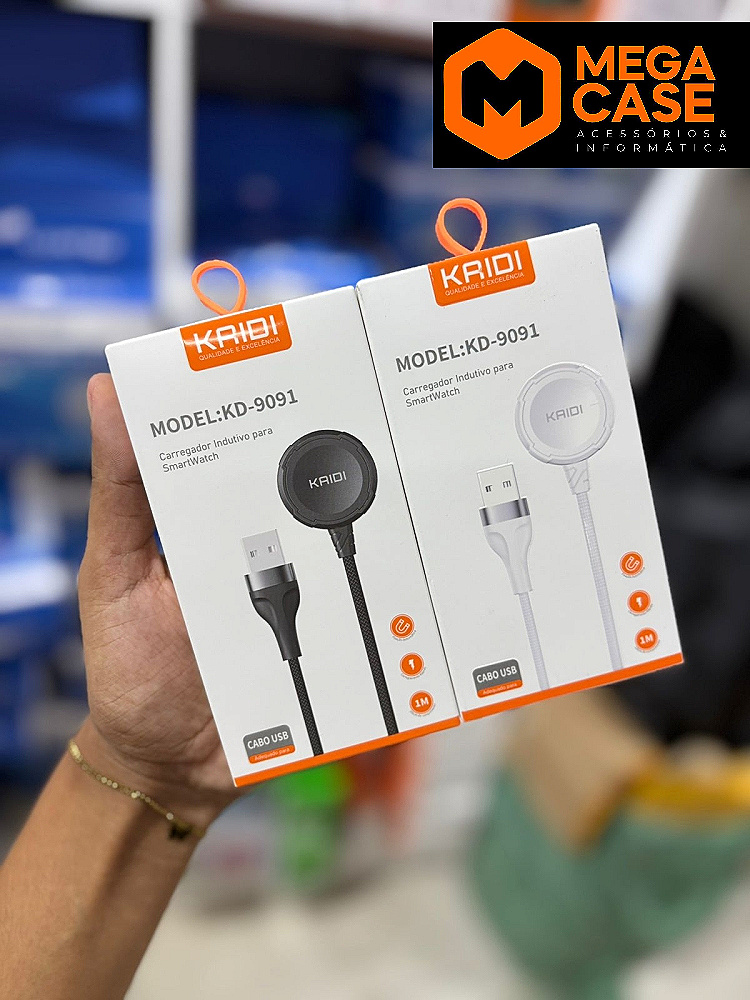 Carregador Indutivo para Smartwatch KAIDI KD-9091
