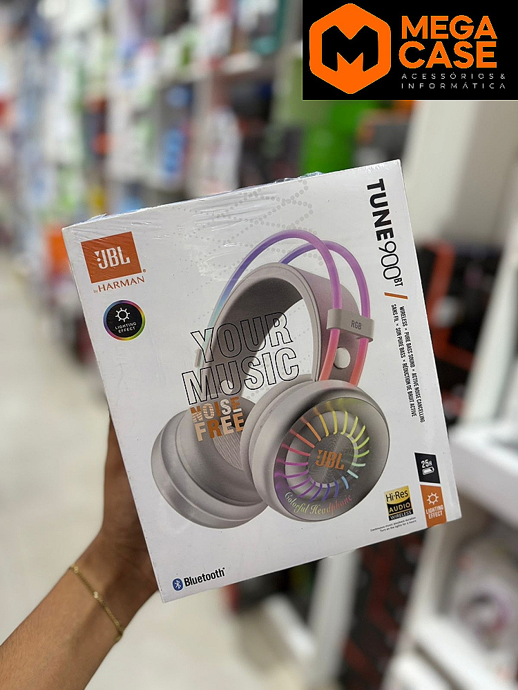 Fone Headphone Bluetooth TWS TUNE900 BT JBL NE900