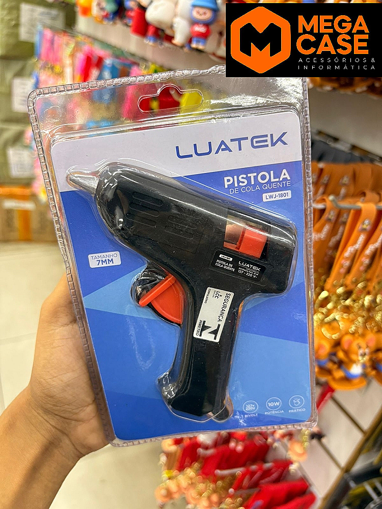 Pistola de Cola Quente 10W Luatek LWJ-1801