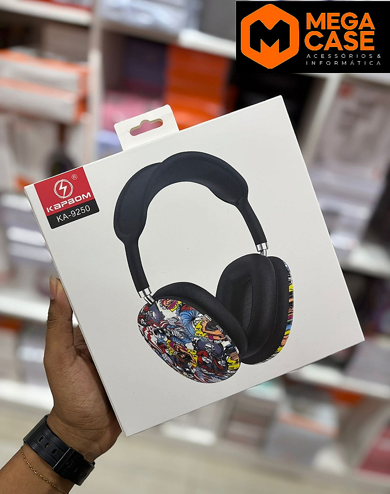 Fone Headphone Bluetooth KAPBOM KA-9250