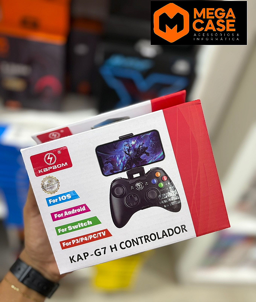 Controle Bluetooth Multiplataforma KAP-G7 H KAPBOM