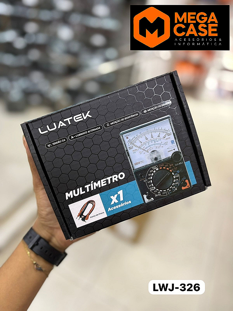 Multímetro Luatek LWJ-326