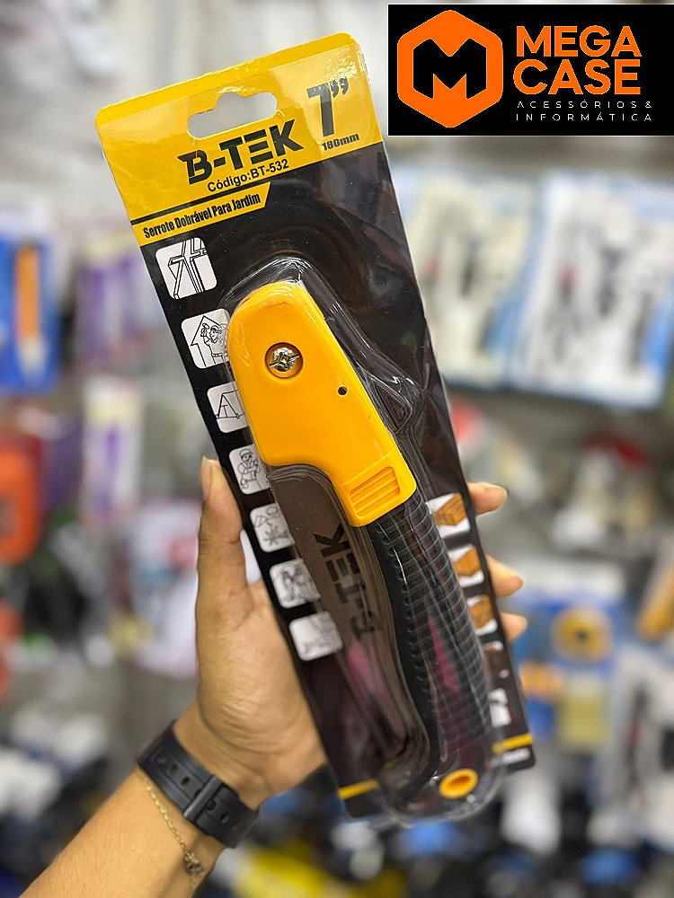 Serrote Dobrável Para Jardim B-TEK BT-532