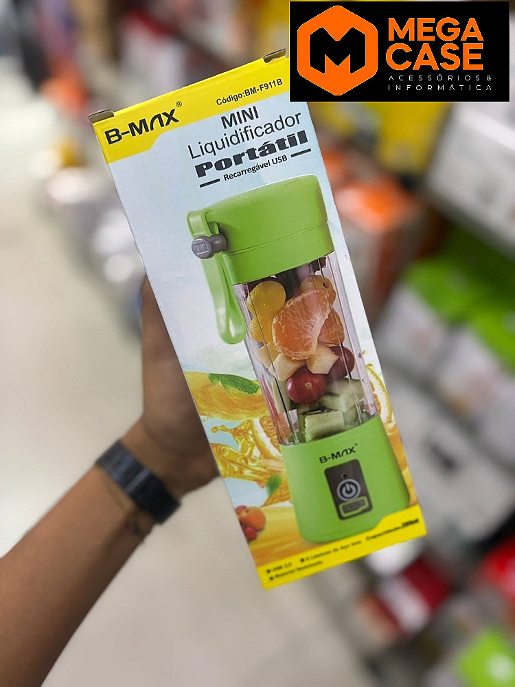 Mini Liquidificador Portátil B-Max BM-F911B