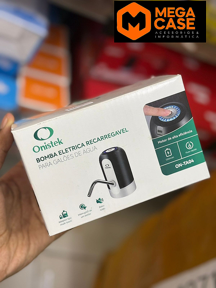Bomba Elétrica Recarregável 1200mAh Onistek ON-TA04