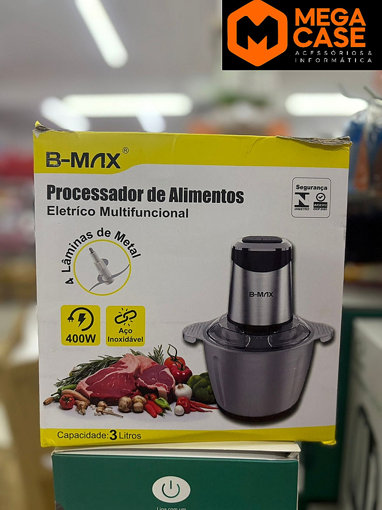 Processador de Alimentos 400W B-MAX