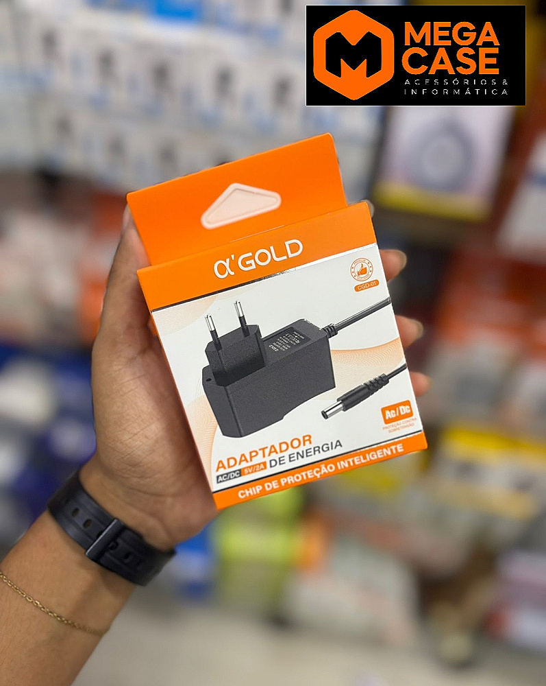 Adaptador de Energia 5v / 2A Ac / Dc aGOLD CGD-01