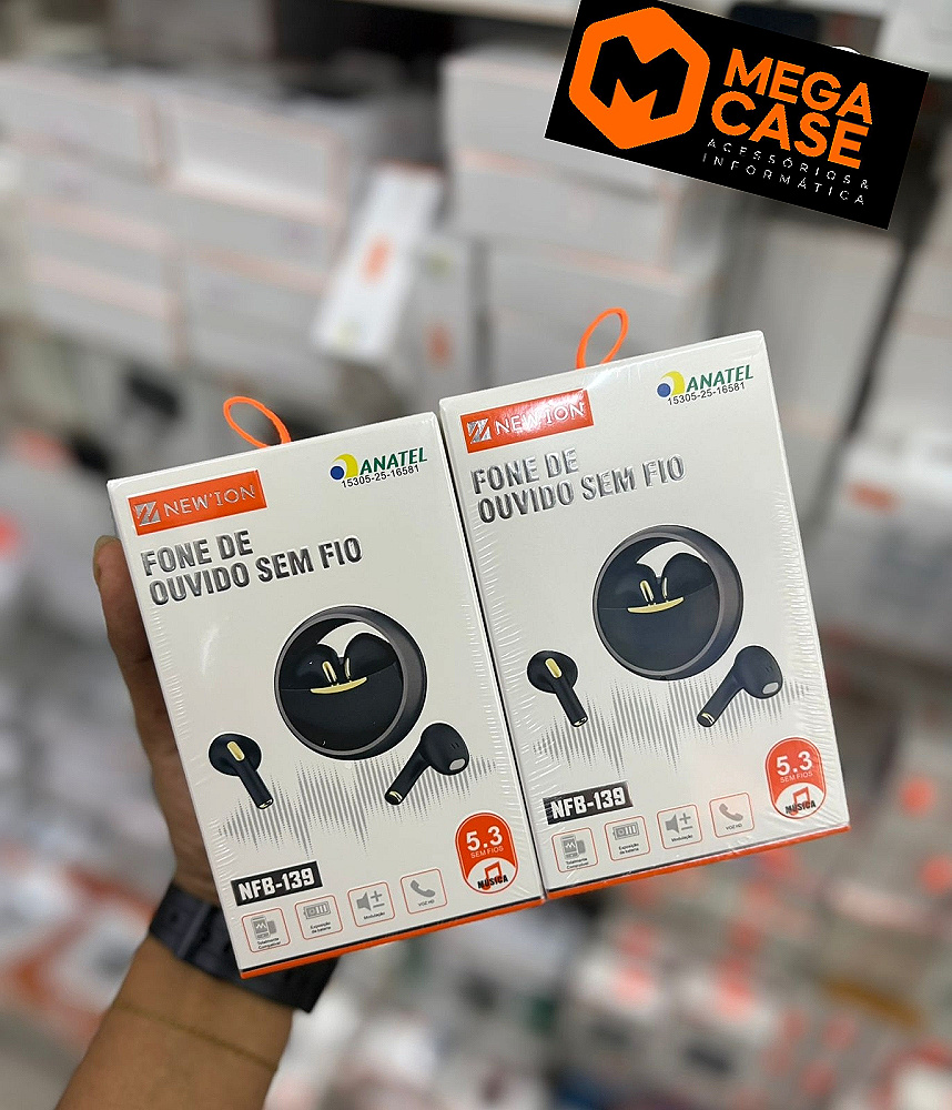 Fone de Ouvido Sem Fio Newton NFB-139