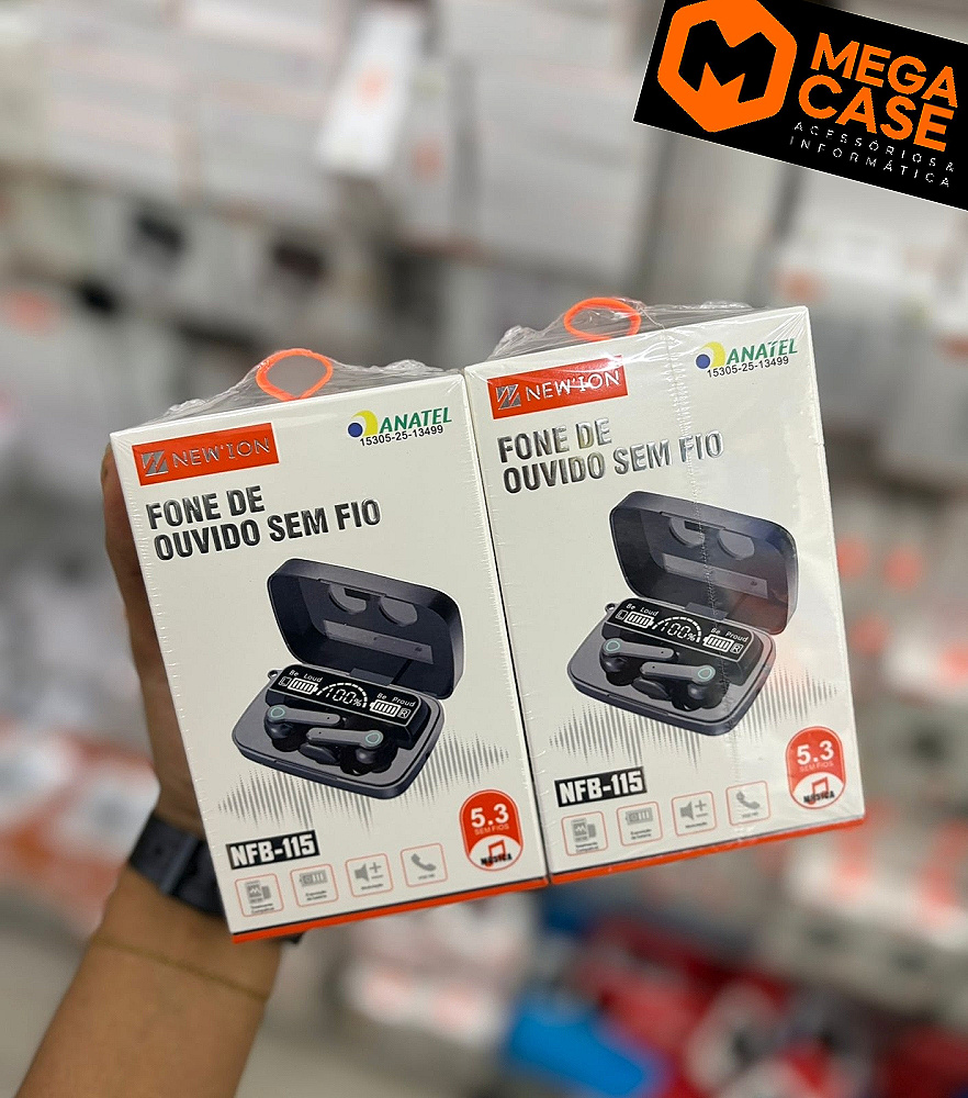 Fone de Ouvido Sem Fio NEWTON NFB-115