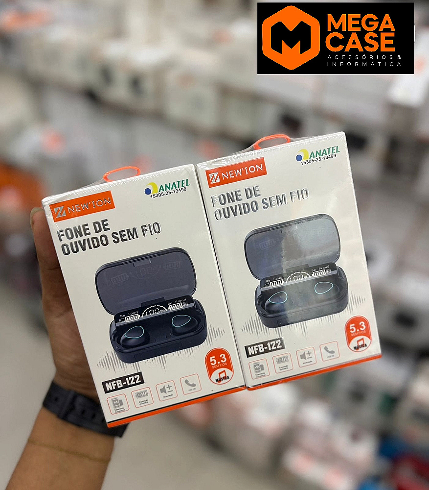 Fone de Ouvido sem Fio New iOn NFB-12Z