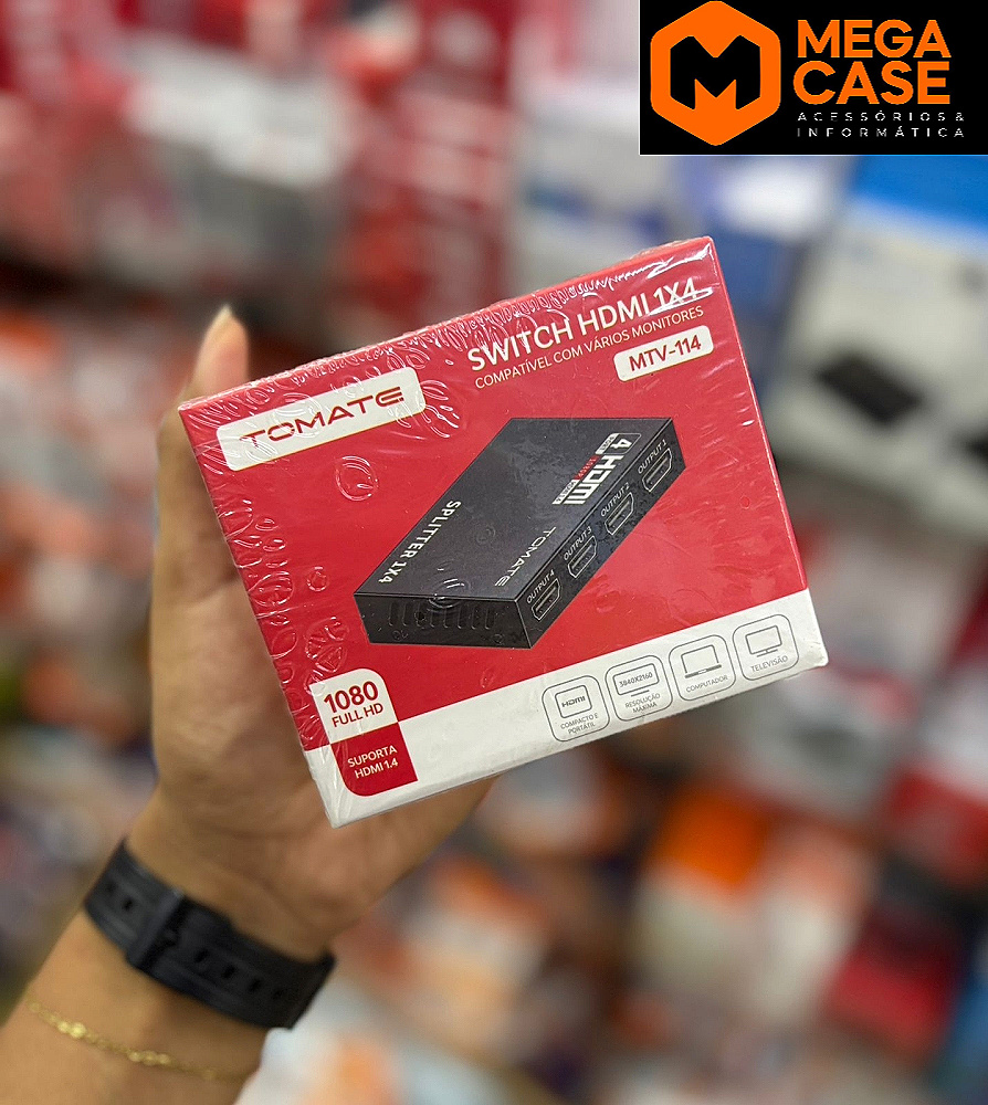 Switch HDMI Tomate MTV-114