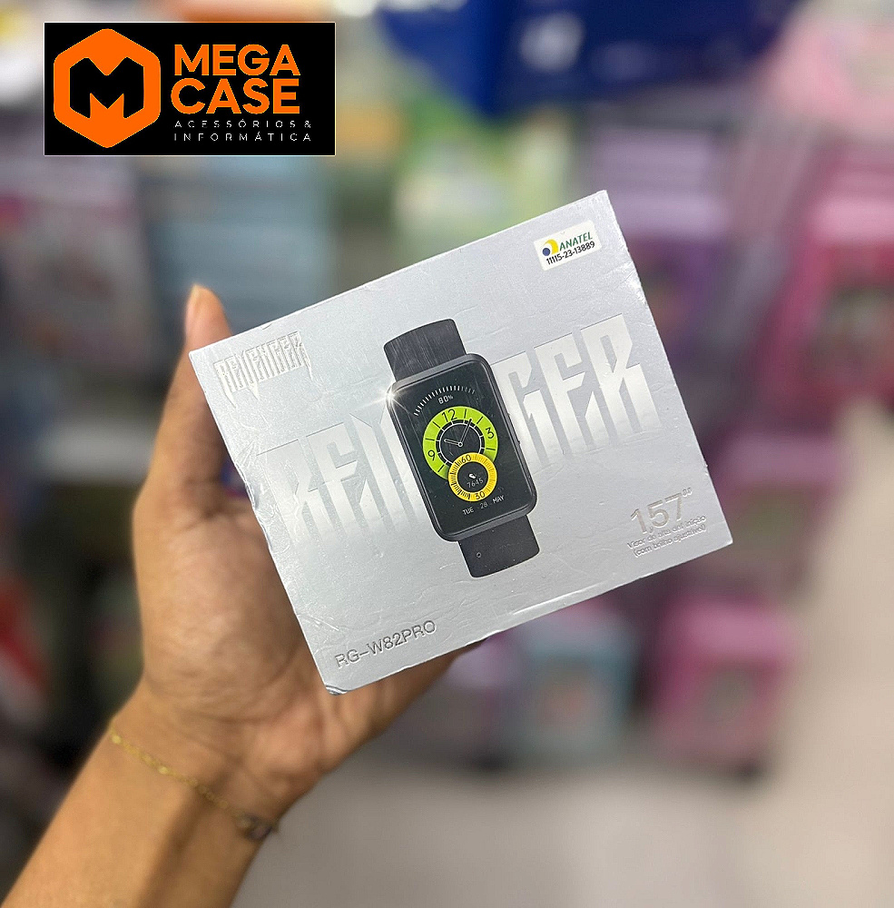 Relogio Digital SmartWatch Revenger RG-W78 157 PG-W82PRO