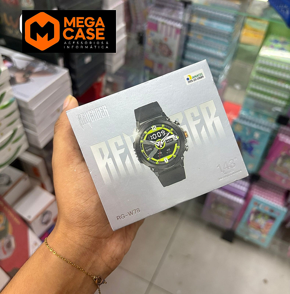 Relogio Digital SmartWatch Revenger RG-W78 S8