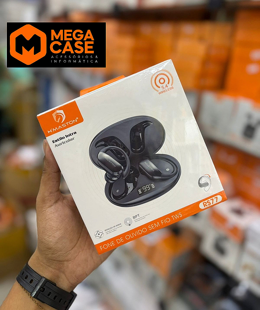Fone de Ouvido Sem Fio TWS K-Maston RS77