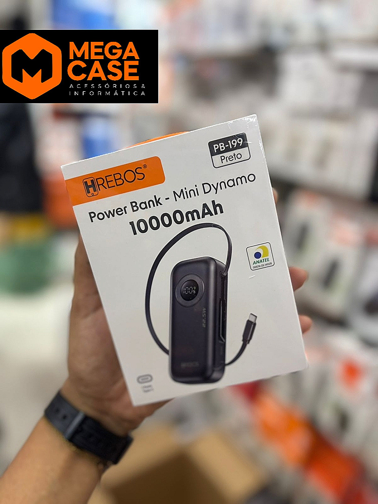 Bateria Portatil Power Bank Hrebos PB-199