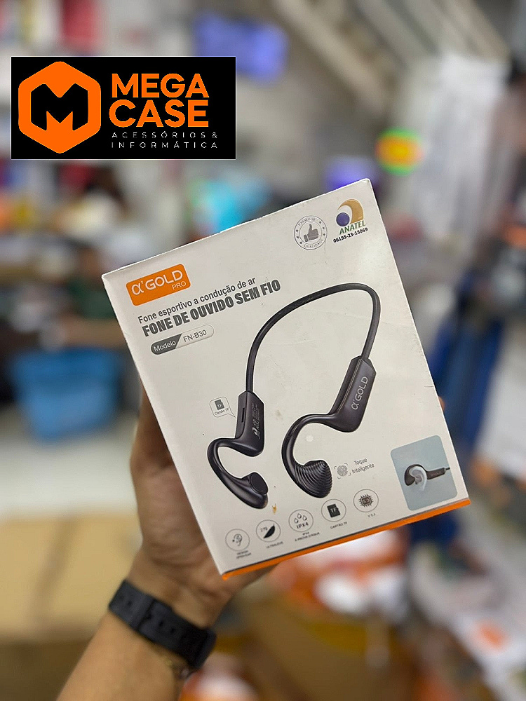 Fone de Ouvido Sem Fio FN-B30 α GOLD