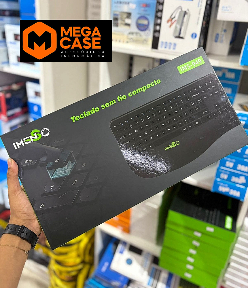 Teclado sem Fio Compacto Imezzo IMS-949